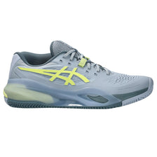 Asics Tennisschoen Gel Resolution X Clay Heren Grijs Blauw Rechts