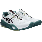 Asics Tennisschoen Gel Resolution X Clay Heren Wit Groen Zij