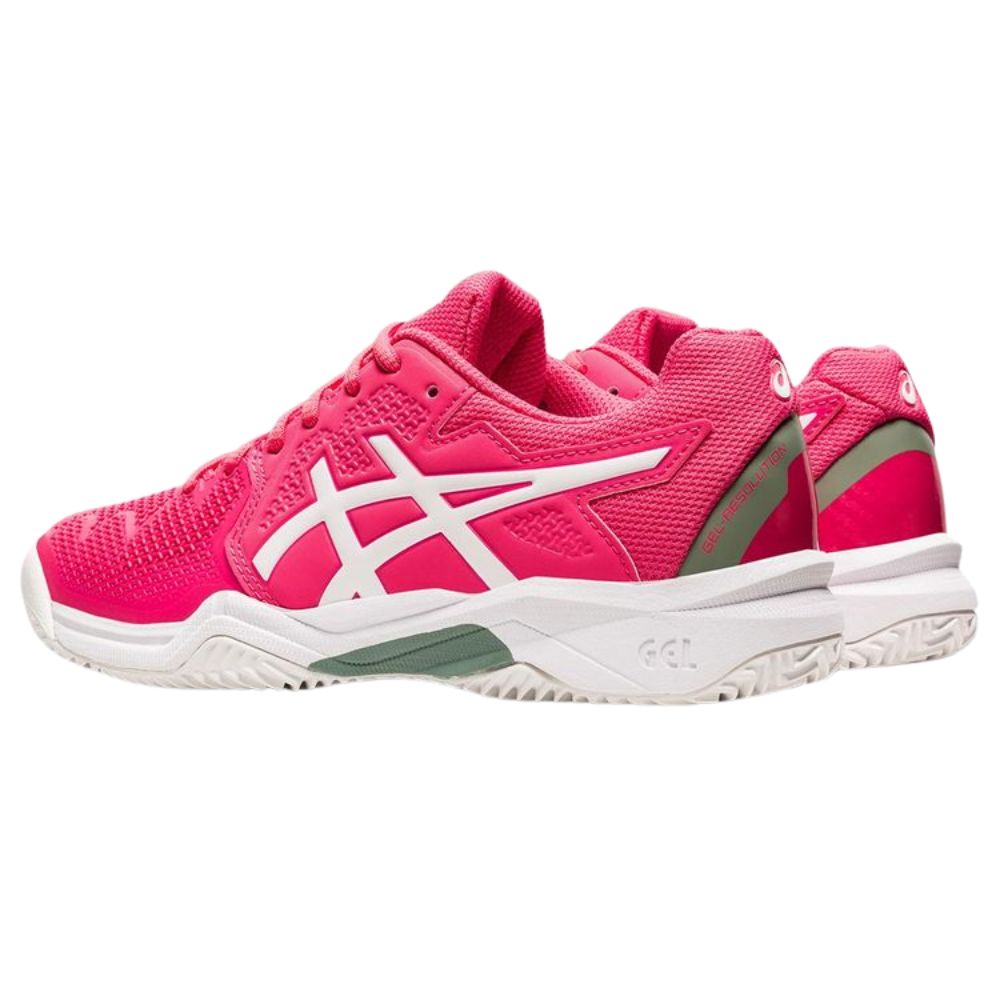 Asics Tennisschoen Padelschoen Gel Resolution 8 Clay Junior Roze 1