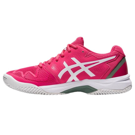 Asics Tennisschoen Padelschoen Gel Resolution 8 Clay Junior Roze links