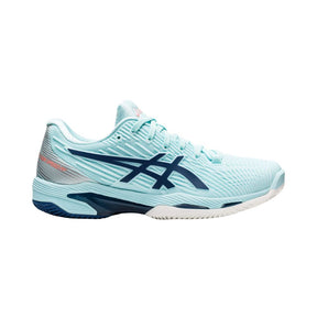 Asics Tennisschoen Solution Speed FF 2 Clay Dames Blauw Voorkant