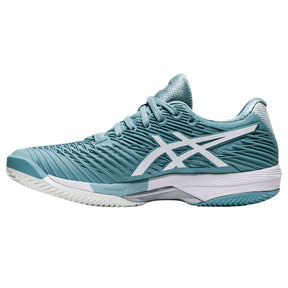 Asics Tennisschoen Solution Speed FF 2 Clay Dames Blauw Wit Links