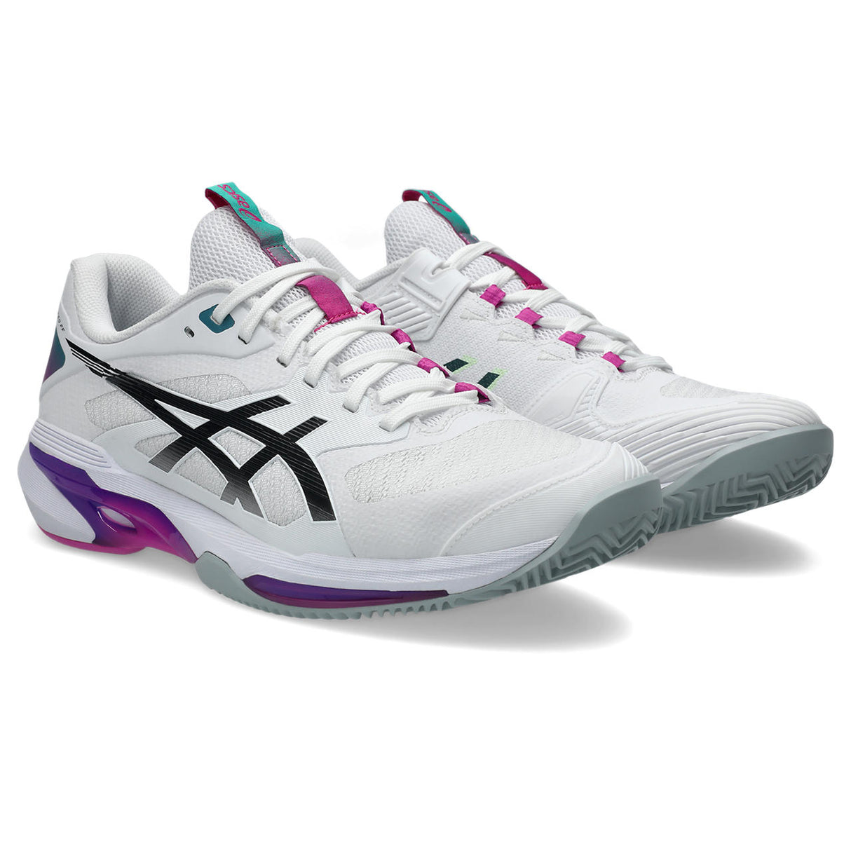 Asics Tennisschoen Solution Speed FF 4 Clay Heren Wit Voor