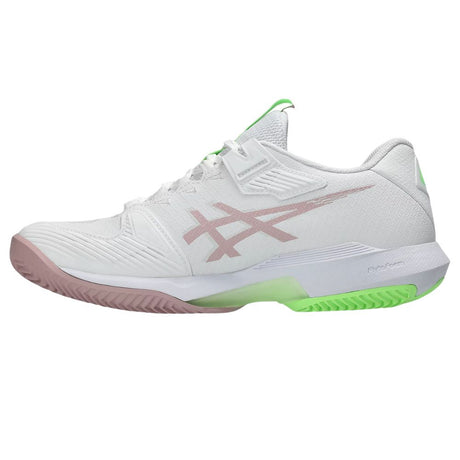 Asics Tennisschoen Solution Speed FF 4 Clay Dames Wit Roze Links