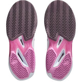 Asics Tennisschoen Solution Speed FF 4 Clay Dames Wit Roze Onderkant