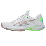 Asics Tennisschoen Solution Speed FF 4 Clay Dames Wit Roze Voorkant