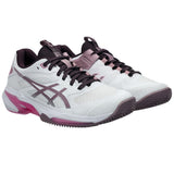 Asics Tennisschoen Solution Speed FF 4 Clay Dames Wit Roze Zijkant
