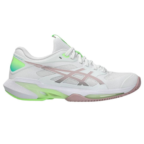 Asics Tennisschoen Solution Speed FF 4 Clay Dames Wit Roze