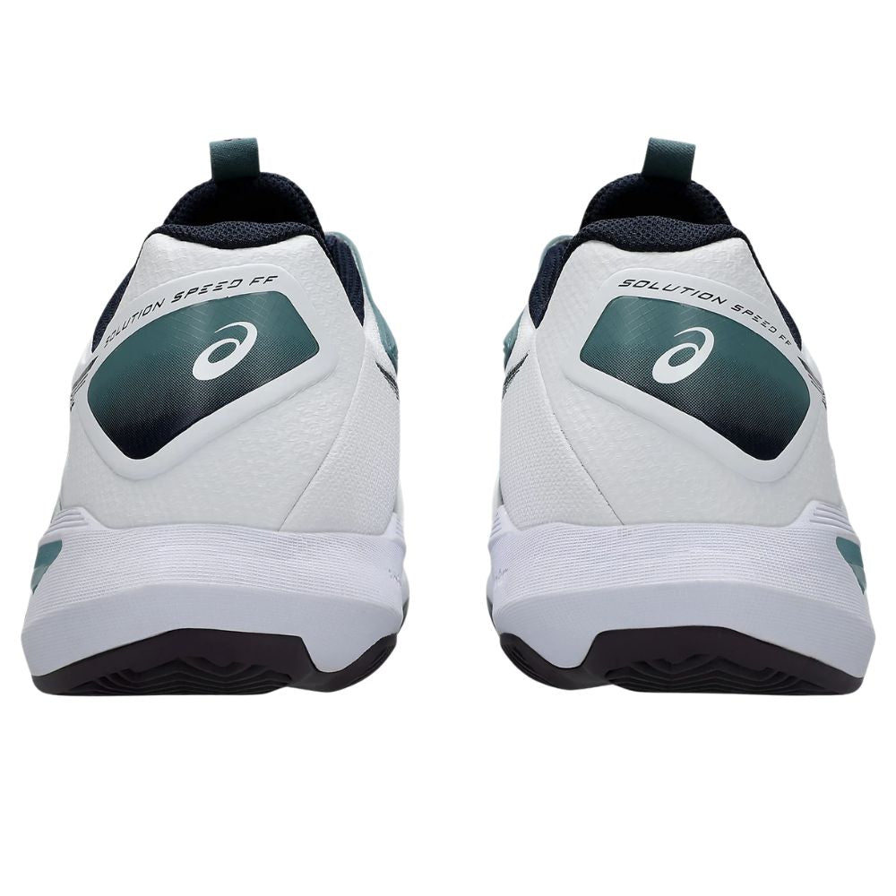 Asics Tennisschoen Solution Speed FF 4 Clay Heren Wit  Achterkant