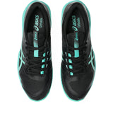 Asics Tennisschoen Solution Speed FF 4 Clay Heren Zwart Groen Bovenkant