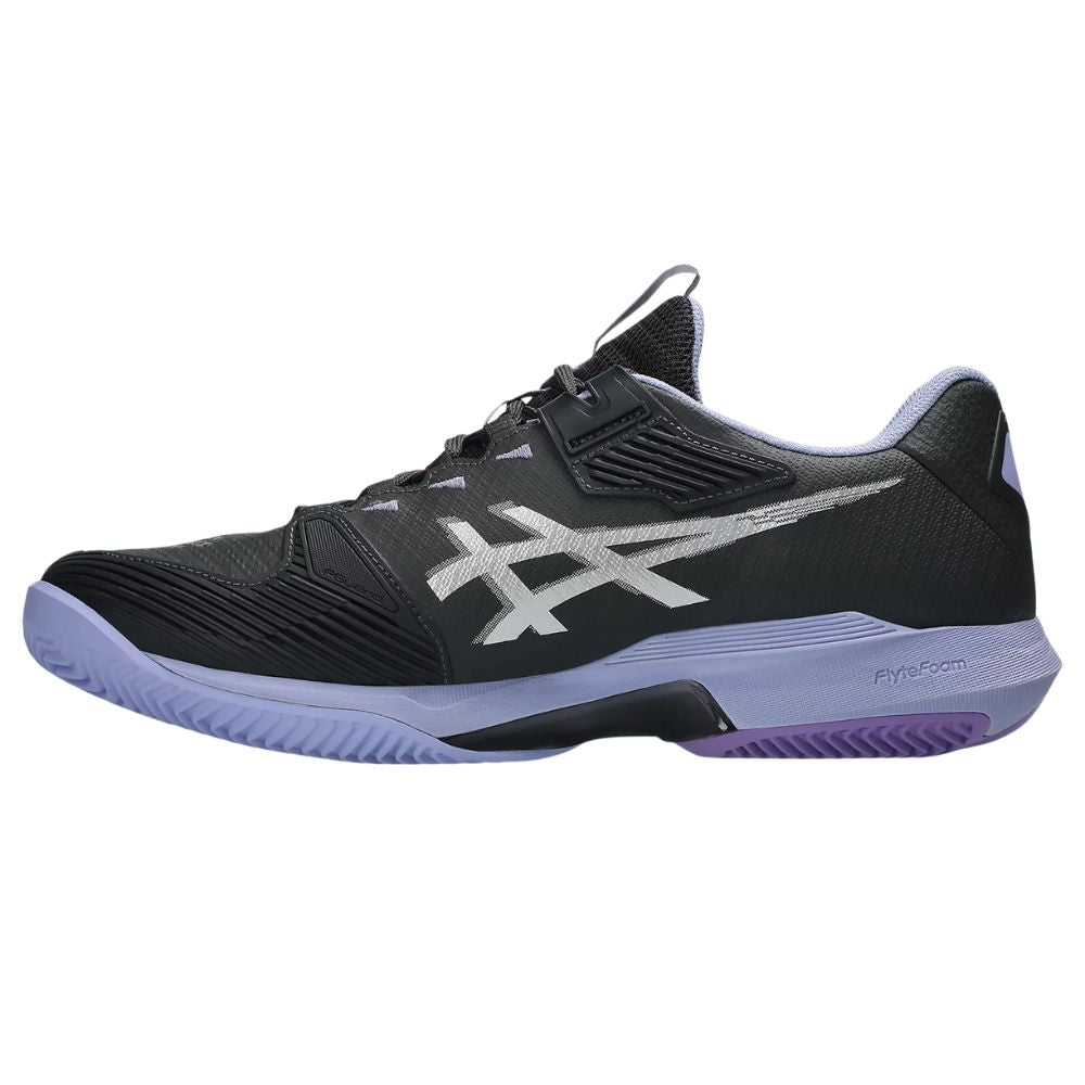 Asics Tennisschoen Solution Speed FF 4 Clay Night Energy Donkergrijs Links