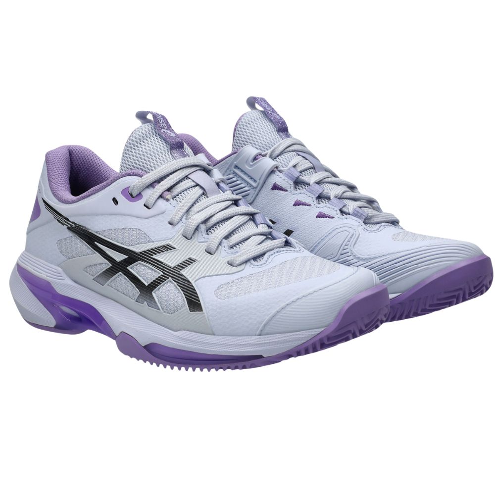 Asics Tennisschoen Solution Speed FF 4 Clay Night Energy Paars Zijkant
