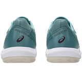 Asics Tennisschoen Solution Swift FF 2 Clay Heren Groen Wit Achterkant