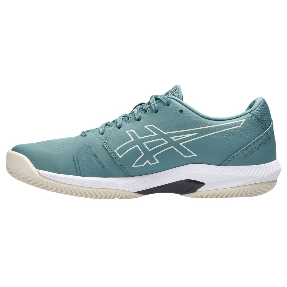 Asics Tennisschoen Solution Swift FF 2 Clay Heren Groen Wit Links