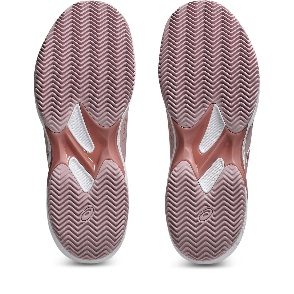 Asics Tennisschoen Solution Swift FF Clay Dames Roze Onderkant