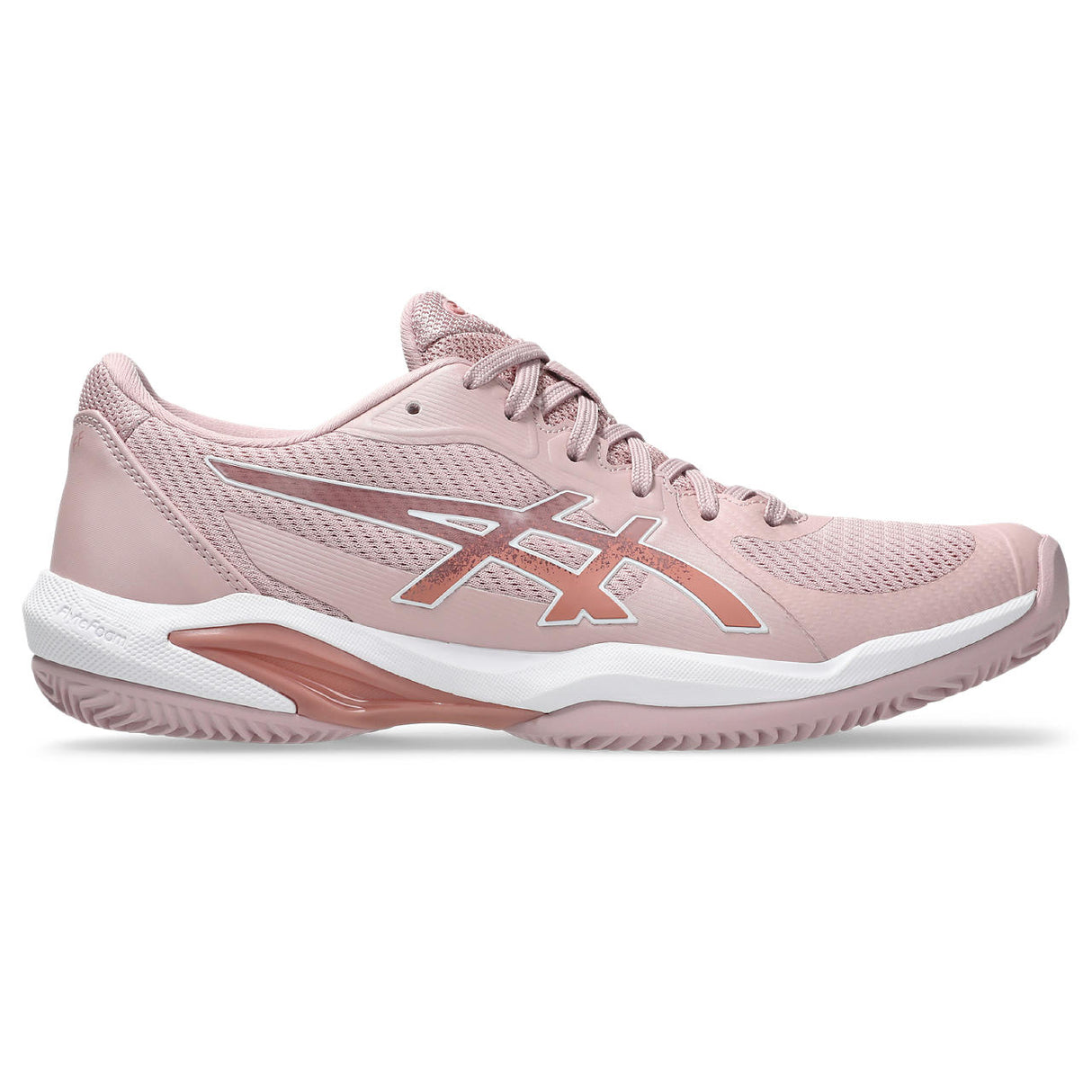 Asics Tennisschoen Solution Swift FF Clay Dames Roze
