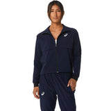 Asics Damen Match Jacke, Marineblau
