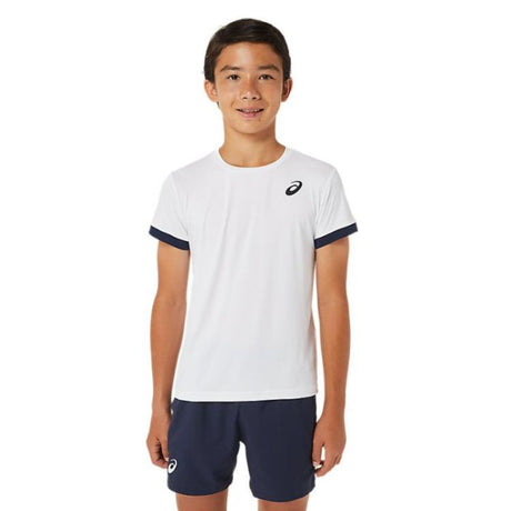 Asics Boys T-Shirt Tennis SS Top Jongens Wit