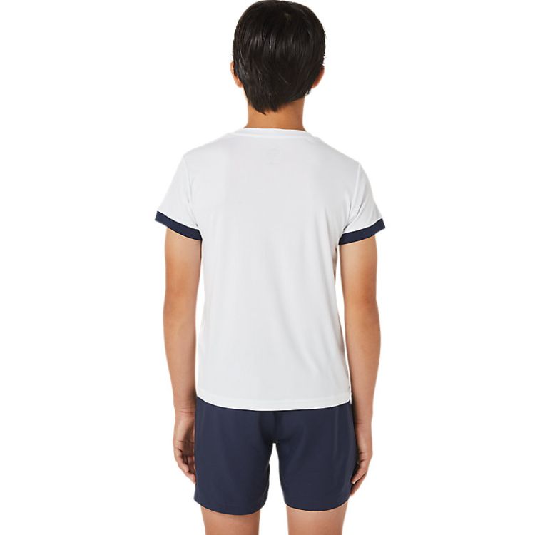 Asics Boys T-Shirt Tennis SS Top Jongens Wit