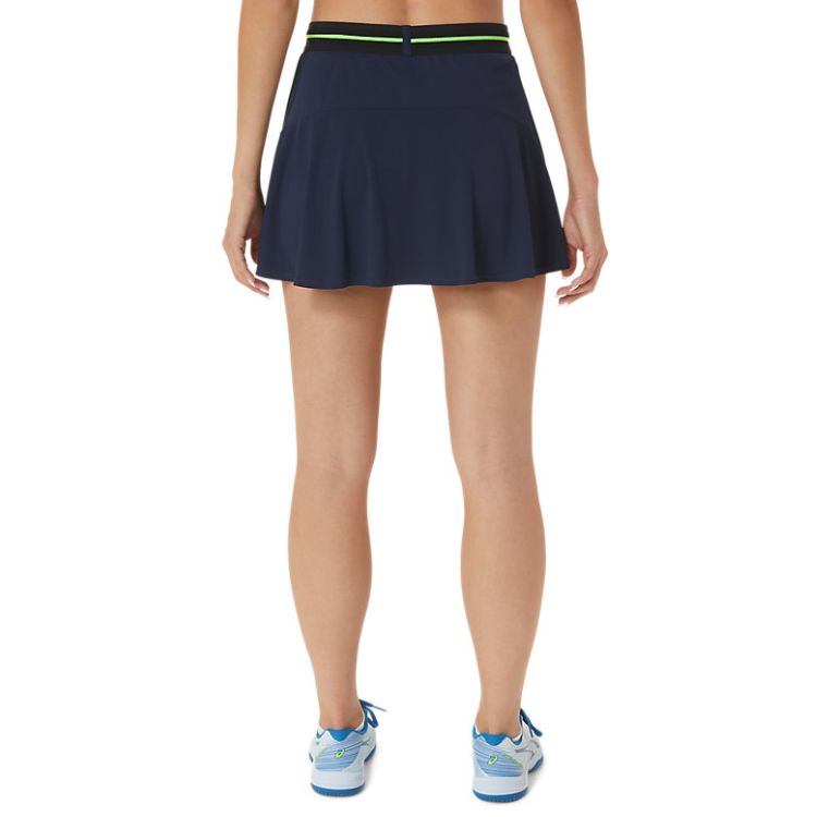 Asics Skort Match Graphic Dames Navy