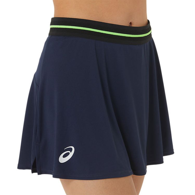 Asics Skort Match Graphic Dames Navy
