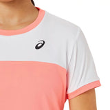 Asics Top SS Junior Mädchen Rosa Weiß