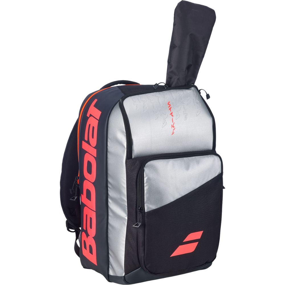 Babolat Pure Strike Backpack Zilver Zwart Voorkant