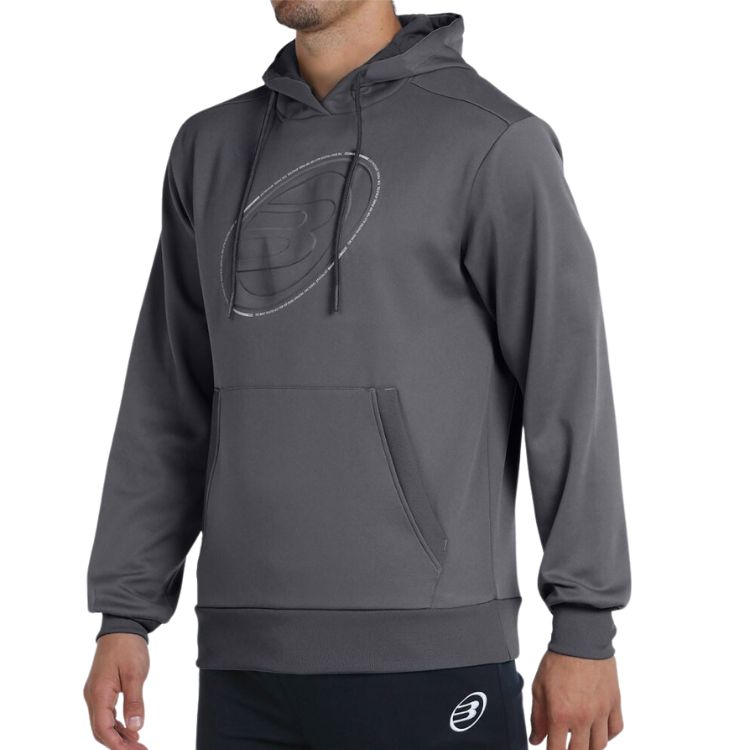 Bullpadel Hoodie Baltar Heren Antraciet