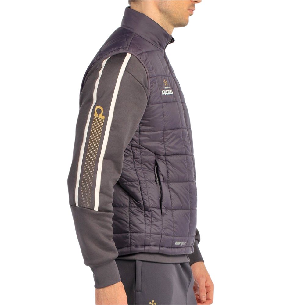 Bullpadel Bodywarmer Belio Heren Carbon Rechts