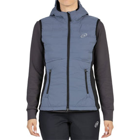 Bullpadel Bodywarmer Blenda Dames Blauw Voorkant
