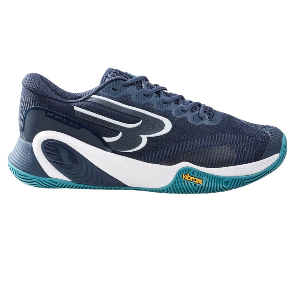 Bullpadel Padelschuh Hack Vibram 26V Herren Blau