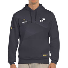 Bullpadel Hoodie Baque Premier Padel Heren Antraciet