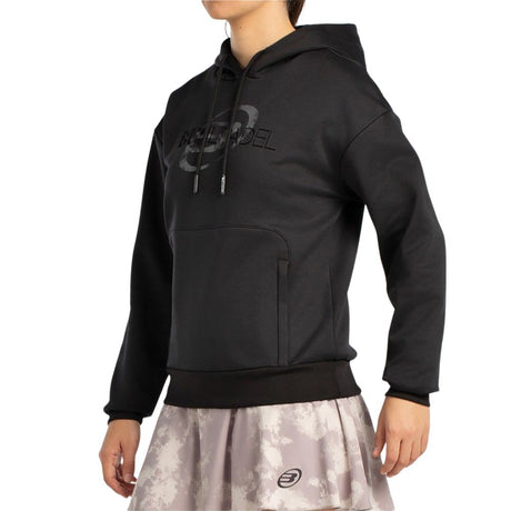 Bullpadel Hoodie Befas Dames Zwart Links