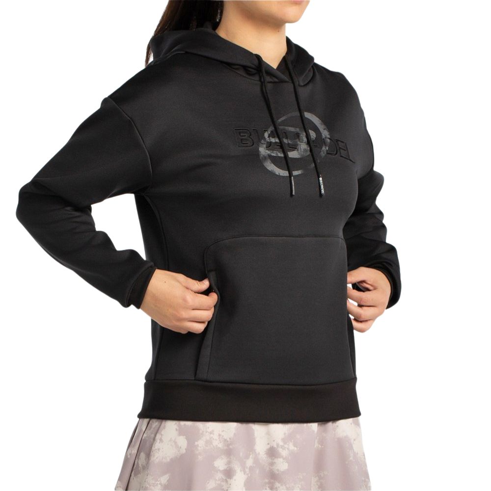 Bullpadel Hoodie Befas Dames Zwart Rechts