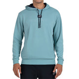 Bullpadel Hoodie Binee Heren Groen Blauw