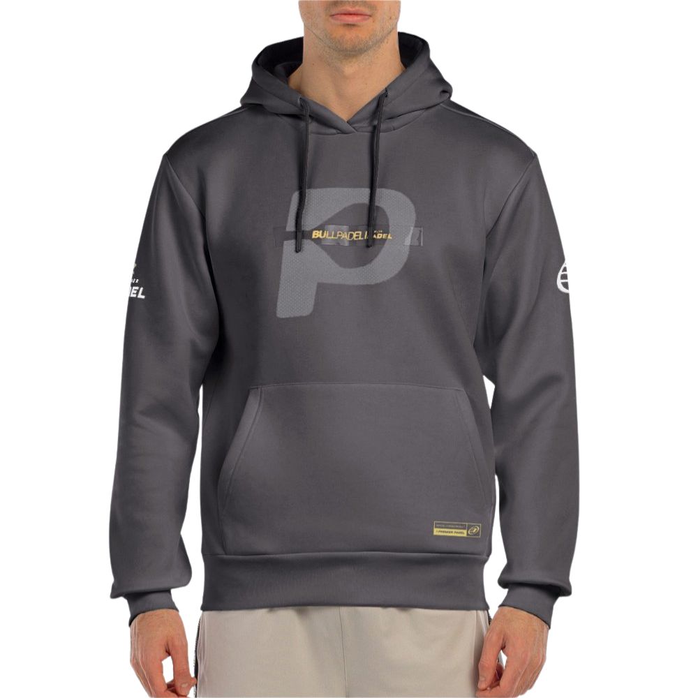 Bullpadel Hoodie Brota Heren Carbon