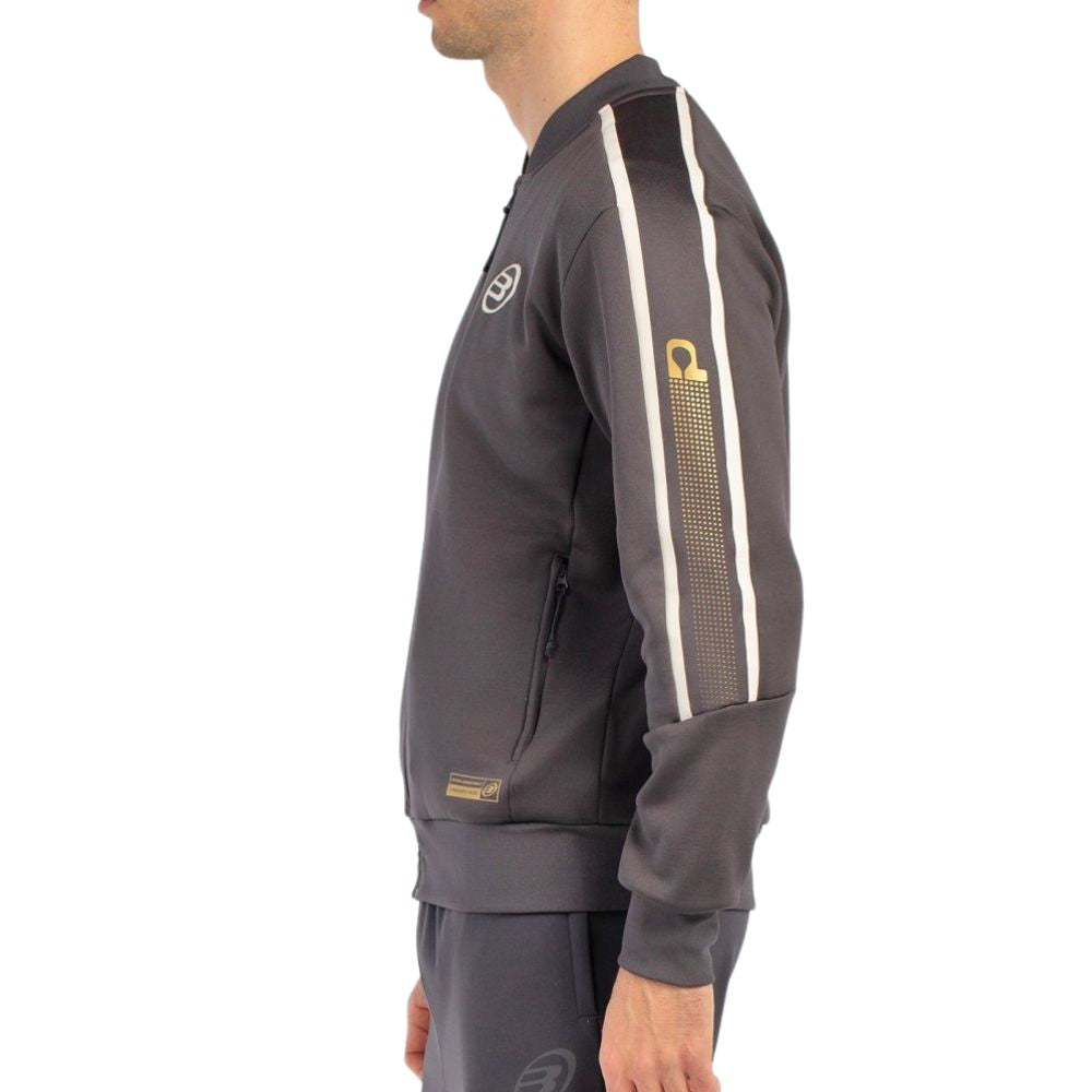 Bullpadel Jack Bando Heren Grijs Linkerzijaanzicht