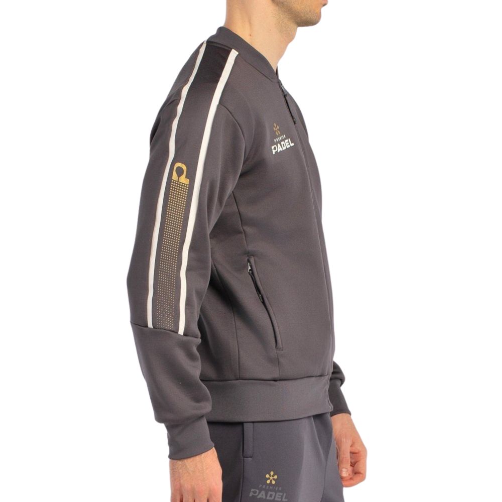 Bullpadel Jack Bando Heren Grijs Rechterzijaanzicht