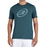Bullpadel T-shirt Lande Heren Donkergroen Voorkant