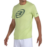 Bullpadel T-shirt Lande Heren Geel Links