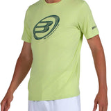 Bullpadel T-shirt Lande Heren Geel Links