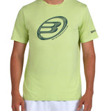 Bullpadel T-shirt Lande Heren Geel Voorkant