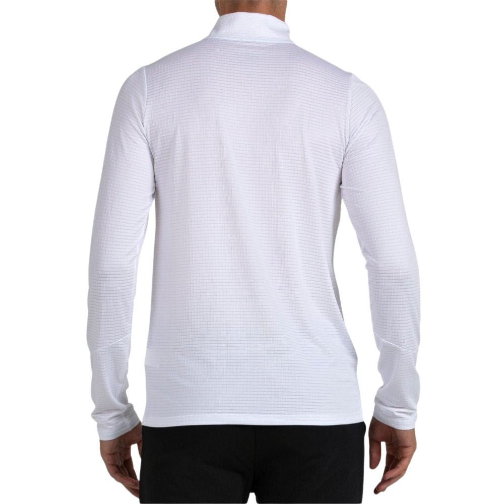 Bullpadel Shirt Brise Heren Wit Achterkant
