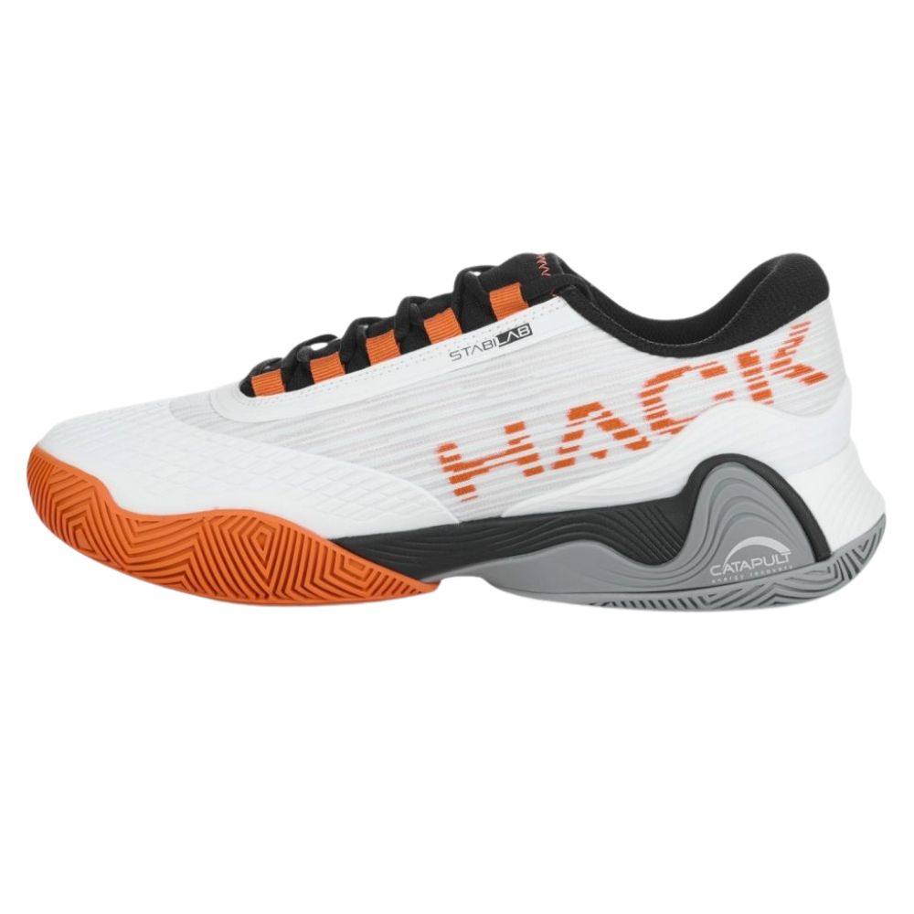 Bullpadel Padelschoen Hack Vibram 25i Heren Oranje Links