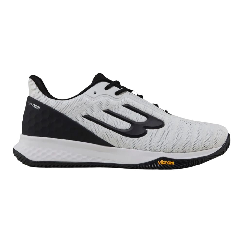 Bullpadel Padelschoen XPLO Vibram 26I Heren Zwart Wit Voorkant
