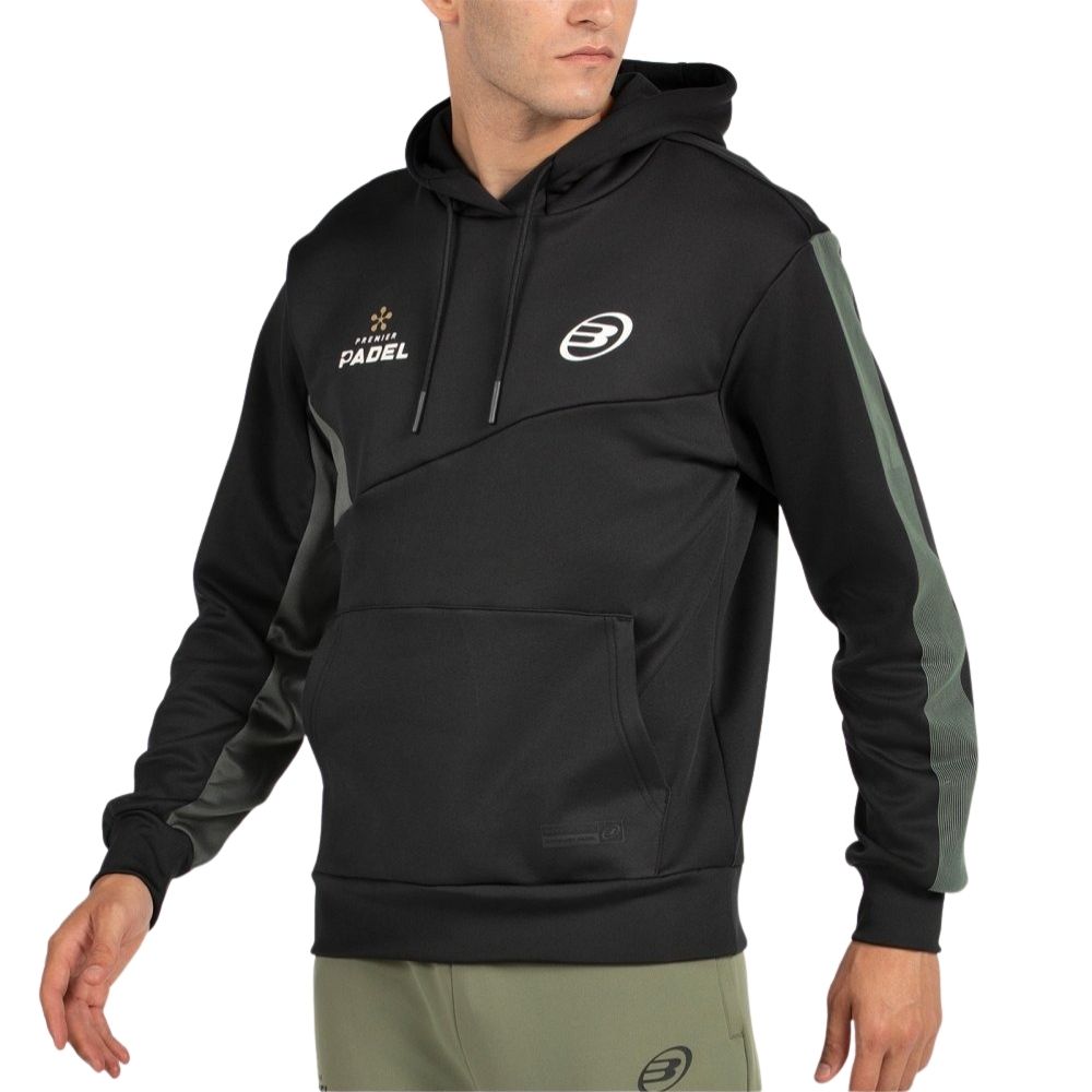 Bullpadel Kapuzenpullover Palmiro Herren Schwarz