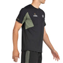 Bullpadel-Shirt Pocate Padel Herren Schwarz