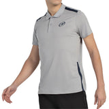 Bullpadel Polo Balto Heren Grijs Schuinvoor