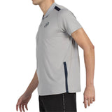 Bullpadel Polo Balto Heren Grijs Zijaanzicht