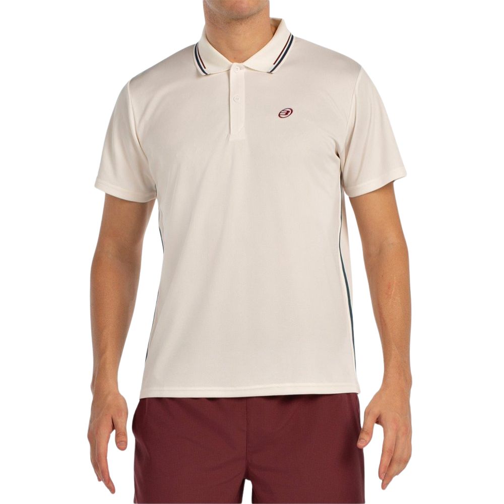 Bullpadel Poloshirt Arbo Heren Wit Voorkant